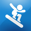 Ikona snowboarding